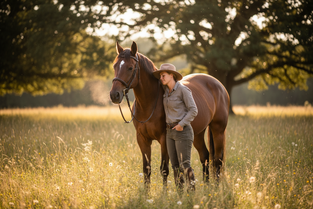more of a natural feel between horse and rider